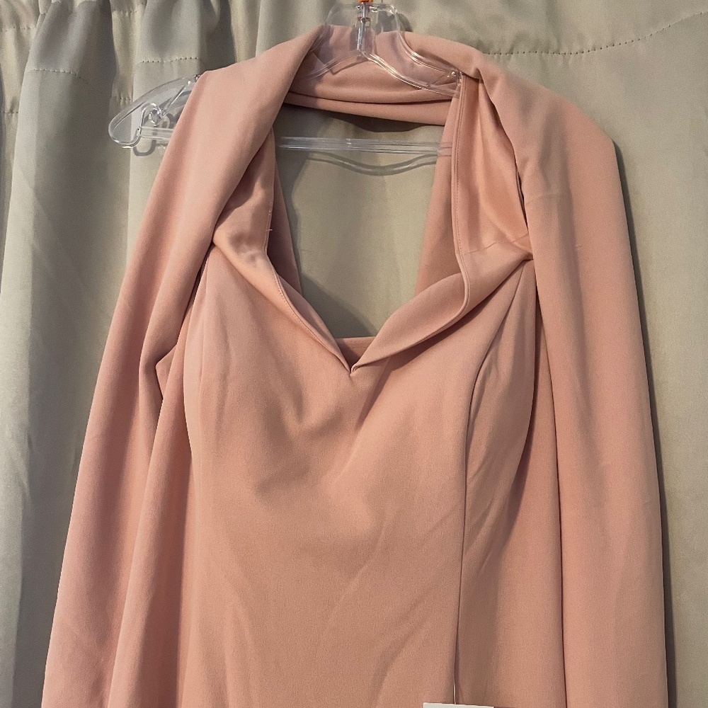 Dusty rose beautiful bridesmaid's dress